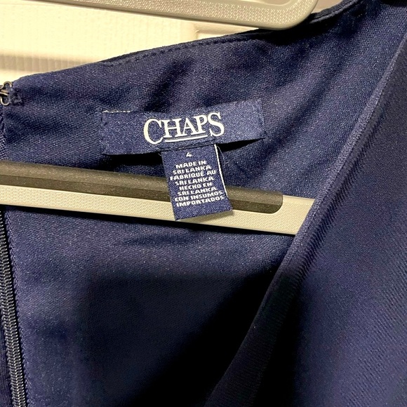 SOLD!!! Chaps Evening Gown Navy size 4 - Picture 7 of 7